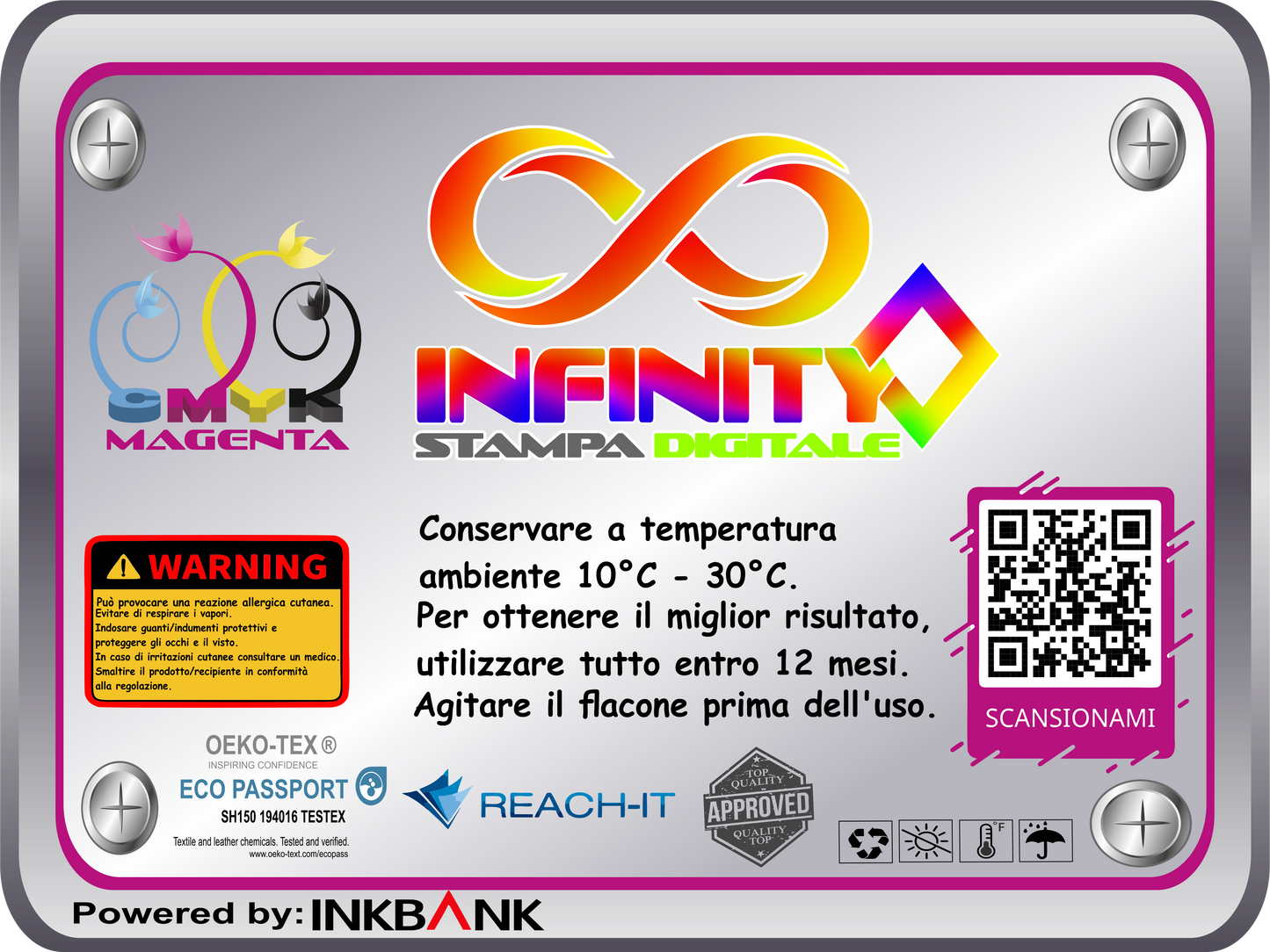 Inchiostro DTF MAGENTA