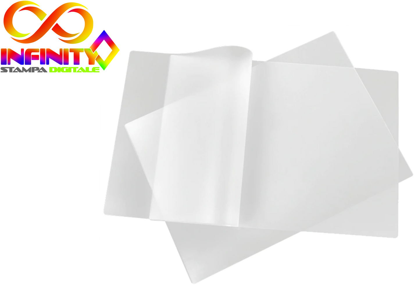 DTF FILM (Stacco Immediato) - HOT Peel - Double Side Coated Matte ( A3+ 100 sheets)