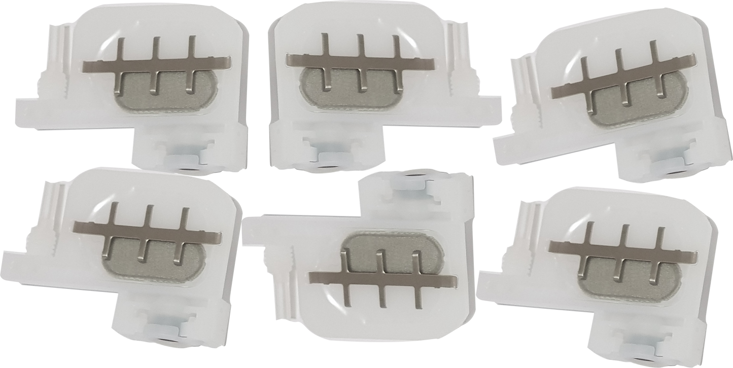 Ink damper with "FILTRO METALLICO" for Epson L1800 (6pcs)